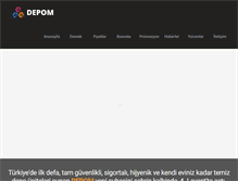 Tablet Screenshot of depom.org